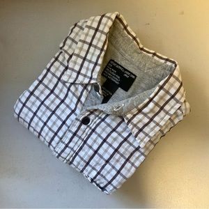Stussy Authentic Outer Gear Flannel Quilted Lined Plaid Shirt